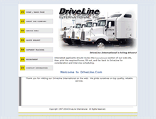 Tablet Screenshot of driveline.com