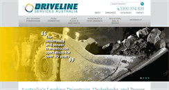 Desktop Screenshot of driveline.com.au